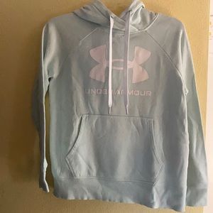 Under Armour. Women XS. Pale blue.